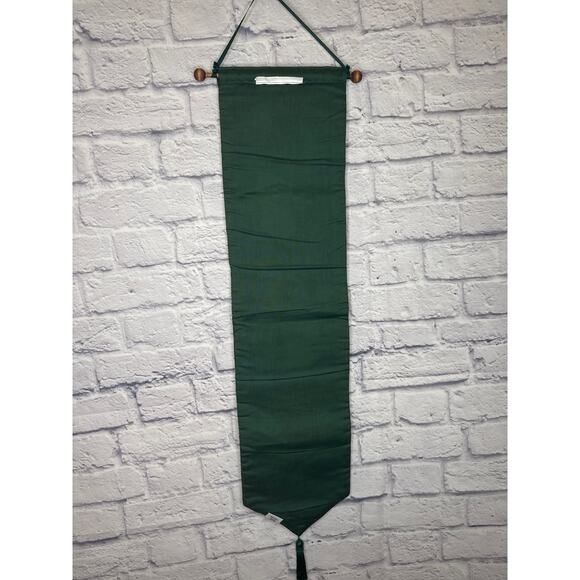 Hallmark Design Collection Embroidered Christmas Bears Stocking Wall Hanging 32" - Picture 5 of 6